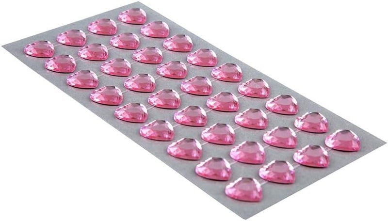 Daiso Pink Heart Decorative Stickers for Craft Projects - Image 2